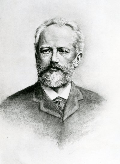 Piotr Ilyich Tchaikovsky (1840-93) by Unbekannt Unbekannt